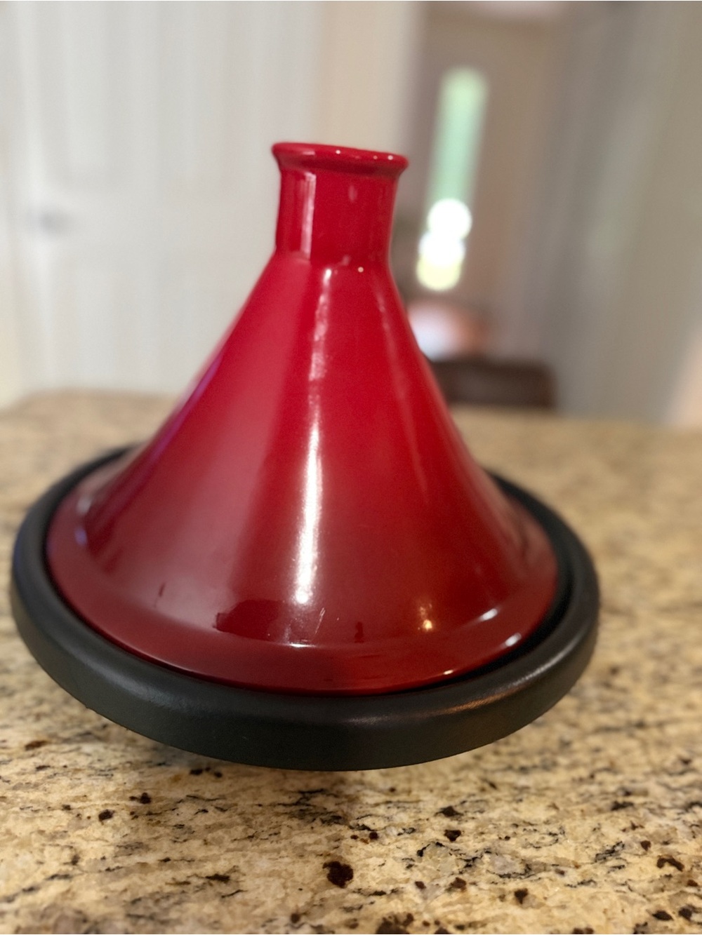 Le Creuset Red Cast Iron Tagine Cooking Pot